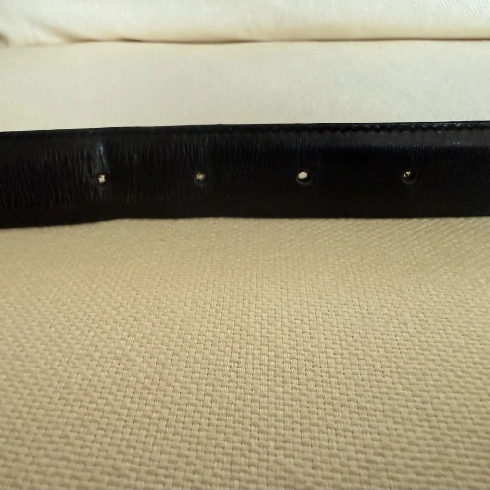 Coach 5700 Men’s Black Leather Belt Size 38/95CM